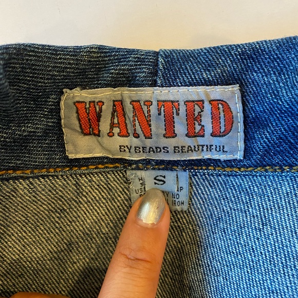 Vintage Wanted Jean Jacket - Picture 11 of 11